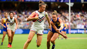 Afl photos the afl advises as per western australian government guidelines now in place as of this afternoon, the round seven west coast eagles v fremantle match at optus stadium to be played today sunday, may 2 will proceed as planned but will be closed to the. Aflw League Round 6 Times Arenas Aami Community Series West Coast Eagles Vs Fremantle Dockers Sportsbeezer