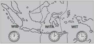 Maybe you would like to learn more about one of these? Menggambar Peta Indonesia Pembagian Waktu Brainly Co Id