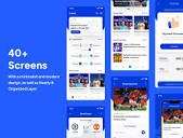 Soaball - Live Score & Streaming Football Apps UI Kits — Figma ...