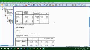 Cara Mudah Dan Cepat Mengolah Data Rak Rancangan Acak Kelompok Menggunakan Spss 22 Youtube