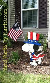 4th of july backyard bash decorations. Patriotic Snoopy Yard Art Yardpartsbymarts Com 38 Christmas Yard Art Wood Yard Art 4th Of July Fireworks