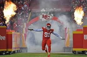 Kansas city chiefs quarterback patrick mahomes celebrates with tight end travis kelce after kelce scored a touchdown on a pass reception early in the third quarter against the new england patriots during the afc championship game on sunday, jan. Poll Results Kansas City Chiefs Fans Ready For Defensive Changes