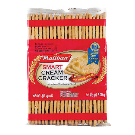 Maliban cream cracker 490g
