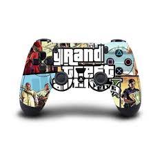 Gta 5 Ps4 Controller Vinyl Skin Sticker Decals Dj S A La Mode Gta Grand Theft Auto Ps4 Controller Skin