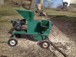 Kemp K8ch Wood Chipper Mulcher Briggs And Stratton 8hp Gas Engine Powered Wood Chipper Briggs Stratton Gas