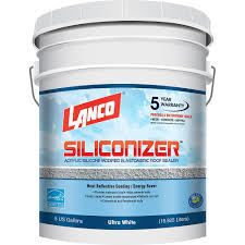 The quality of the formulations varies quite a bit, but it's possible to $15 to $40: Lanco 5 Gal Siliconizer Elastomeric Sealer Reflective Roof Coating Rc200 2 The Home Depot