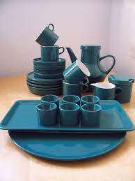 Schones Grunes Kaffeeservice Von Melitta Stockholm 60er J Kaffeeservice Geschirr Porzellan
