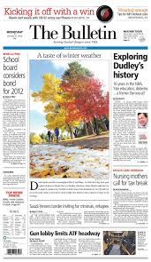 Maybe you would like to learn more about one of these? Bulletin Daily Paper 10 27 10 By Western Communications Inc Issuu