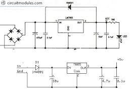 Power Supply Circuit Diagram Using 7805 And 7812 Power Supply Design Power Supply Circuit Power
