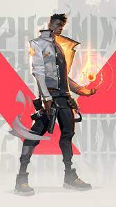 Phoenix Valorant Video Game 4k Ultra Hd Mobile Wallpaper Game Character Design Anime Character Design Character Art