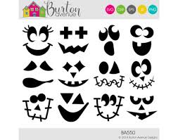 You can resize it as much as you want Jack O Lantern Faces Cut File Burton Avenue