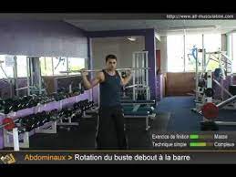 Video Des Rotations De Buste Debout A La Barre Youtube
