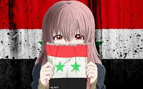 خلفيات انمي لعلم سوريا iraq