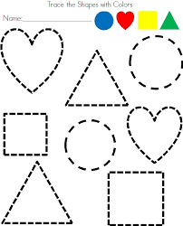 Pin By Wakita Ross On Shapes Colors And Numbers For Class Tracing Worksheets Preschool Preschool Tracing Preschool Worksheets