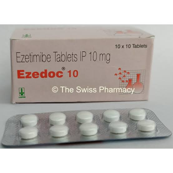 Ezedoc 10 mg | Generic Ezetimibe Tablets | Dosage | Side Effects