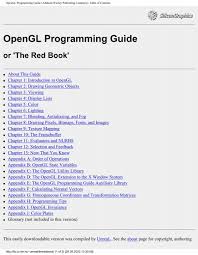 Image result for OpenGL programming guide