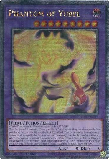 Phantom of Yubel (Quarter Century Secret Rare) [BLTR-EN047] Quarter Ce