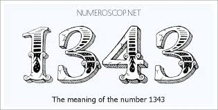 Meaning of 1343 Angel Number - Seeing 1343 - What does the number mean?