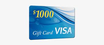 Check spelling or type a new query. Win A 1 000 Dollar Visa Gift Card Easy And Quick 1000 Dollar Gift Card Free Transparent Png Download Pngkey