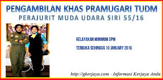 Semakan syarat kelayakan program pada sistem ini adalah berdasarkan kelayakan akademik sahaja. Pengambilan Khas Pramugari Tudm