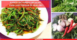 Nasi goreng belacan / belacan fried rice. Kangkung Goreng Belacan Padu Dan Terbaik Di Abad Ini Resepi Kini