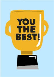 A complete search of the internet has found these results you are better. Jolly Awesome You The Best Trophy Card Moonpig