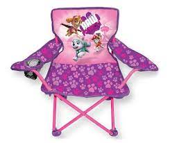 nickelodeon pink paw patrol fold n go chair big lots in 2021 kids chairs paw patrol pink paws