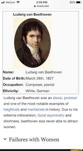 Are you lonely and wish you had someone in your life? Il Verizon 2 00 Pm 85 T E Incels Wiki Ludwig Van Beethoven Name