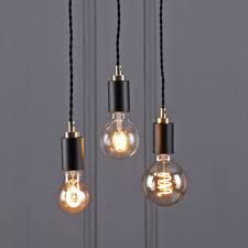 For something truly unique, be sure to check out our stylish and affordable custom pendant lights, available in thousands of exclusive giclee printed patterns only at lamps plus. Simple Matte Black Pendant Light With Gold Top Industrial Etsy