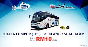 Booking.com, being established in 1996. La Holidays Bus From Tbs To Shah Alam Klang Busonlineticket Com