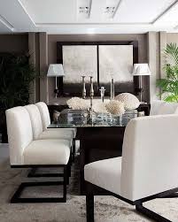 Obviously, a big part of that is owed your dining room looks fabulous now!! 63 Black White Dining Room Ideas Black And White Dining Room White Dining Room Dining Room Design