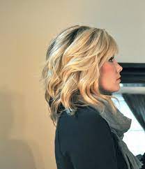 How To Style Your Bangs And Apply Aquage Uplifting Foam Hair Styles Medium Length Hair Styles Thick Hair Styles