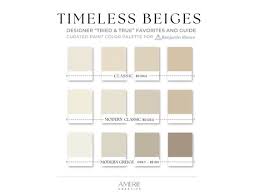Beige Color Palette Benjamin Moore