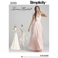 Whether You Re The Bride Bridesmaid Or Attendee These Leanne Marshall Special Occasion Dr Formal Dress Patterns Patterned Bridesmaid Dresses Simplicity Dress