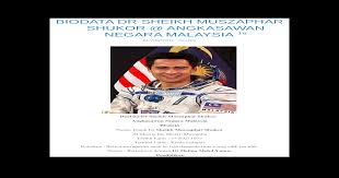 Biodata Dr Sheikh Muszaphar Shukor Doc Document