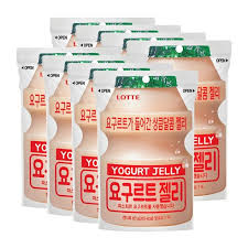 Susu jelly botol jelly yogurt es jeli yogurt es lilin yogurt minuman yoghurt. Lotte Yogurt Jelly 83g X 8ea Shopee Philippines
