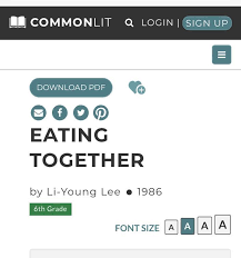 65 commonlit answer keys quizlet commonlit answers keys common lit answer key sonnet 18 100,159; Eating Together Commonlit Somebody Have The Answers Brainly Com