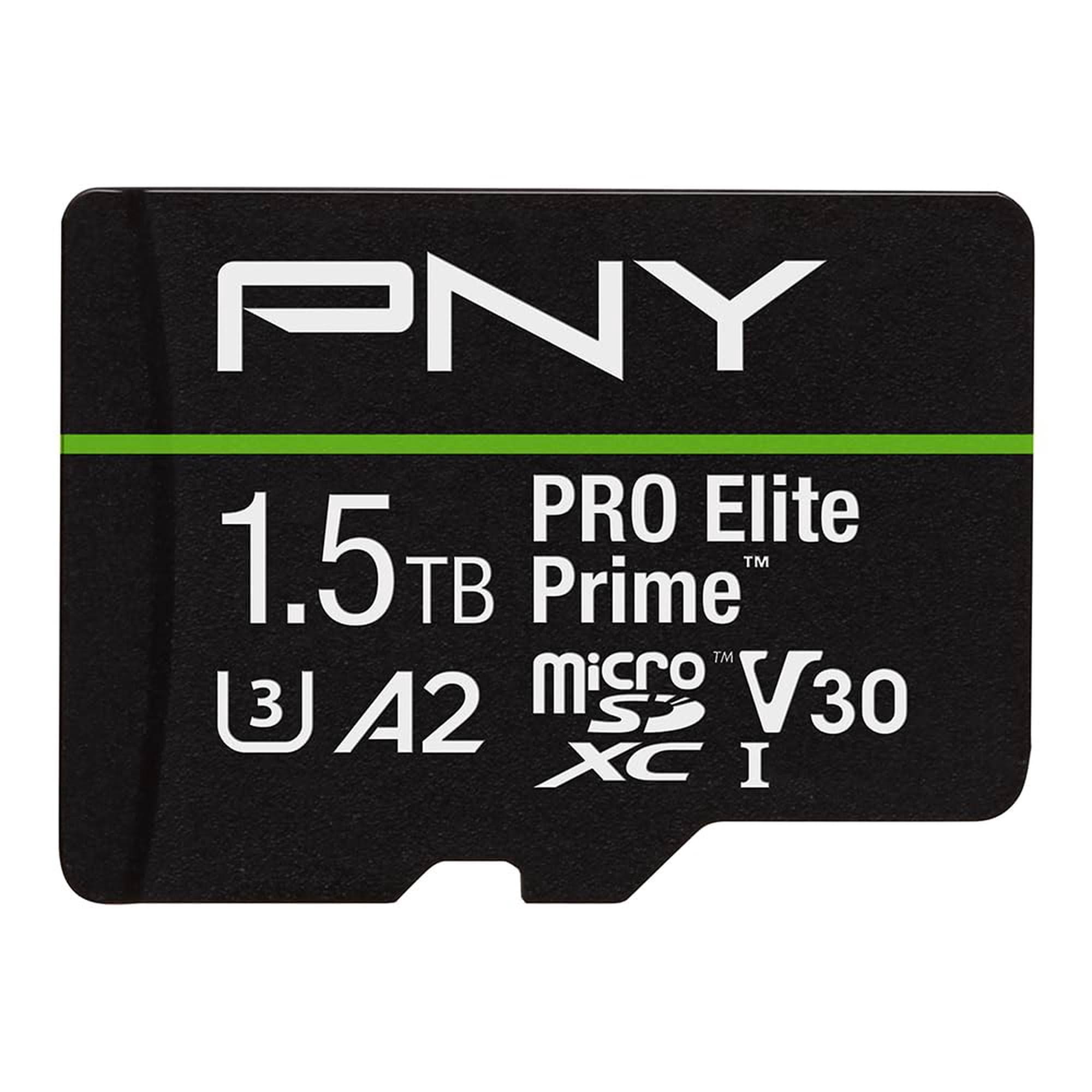 PNY PRO Elite Prime microSDXC Memory Card with SD Adapter