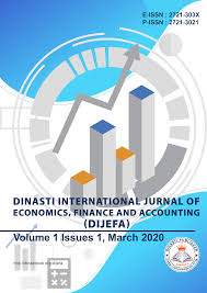 The journal publishes research papers in the fields of economics, accounting and finance.the journal is published in both. Dinasti International Journal Of Economics Finance Accounting