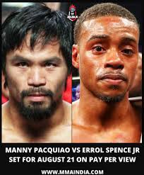 Manny Pacquiao vs. Errol Spence Jr. set for Aug. 21 in Vegas! 🔥🔥 Who wins  this fight? 🥊 #Boxing