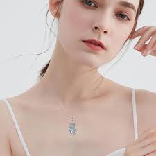 VONALA Evil Eye Hamsa Hand Necklace 925 Sterling Silver Hamsa Hand Abalone  Penant Fatima Blue Eye Jewellery Gifts for Women : Amazon.co.uk: Fashion