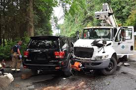 Friends and classmates gathered at the crash site to pay their respects. Car Crash Kitsap Daily News