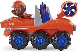 The paw patrol must work quickly to fix the tracks and remove a train car at the adventure bay train station, before the next train comes./ryder and the paw patrol battle the clock to fix the lighthouse. Zuma Dino Rescue Paw Patrol Figurine Vehicle