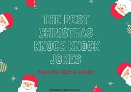 Next time you want to tickle a child's funny bone, reach for one of these best knock knock jokes for kids. Pin On Christmas Parties For Kids