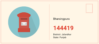 Bharsingpura Pin Code, District Jalandhar Punjab - PinCodeArea.in