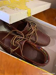Estos náuticos marrones combinan perfecto con tus pantalones cortos azules.these brown deck shoes match perfectly with náutico. Zapatos Nauticos Mujer Buy New Items At Todocoleccion 191058735