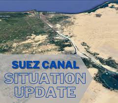 Dear valued customer, following the ongoing incident in the suez canal, cma cgm group is thoroughly monitoring the situation in close contact with its local teams. Tkevd E Uhgthm