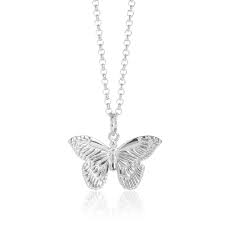 Discover our wide range of unique golden & silver personalized necklaces, rings, bracelets and more. Butterfly Necklace Silver Sterling Silver Necklaces Muru Jewellery