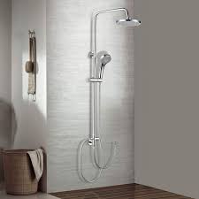 Bonade Duschsystem Regendusche Duschsäule Ohne Armatur Handbrause Mit 3 Strahlarten Kupfer Duschset Mit Wandhalterung Duschkopf Für Bad Badewanne