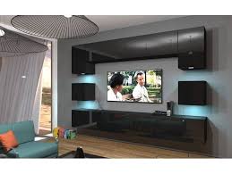 Free shipping on qualified orders. Mediawand Wohnwand 9 Tlg Nexi 2 Schwarz Hochglanz Inkl Led Wohnen Modernes Wohnzimmer Wohnzimmer Modern